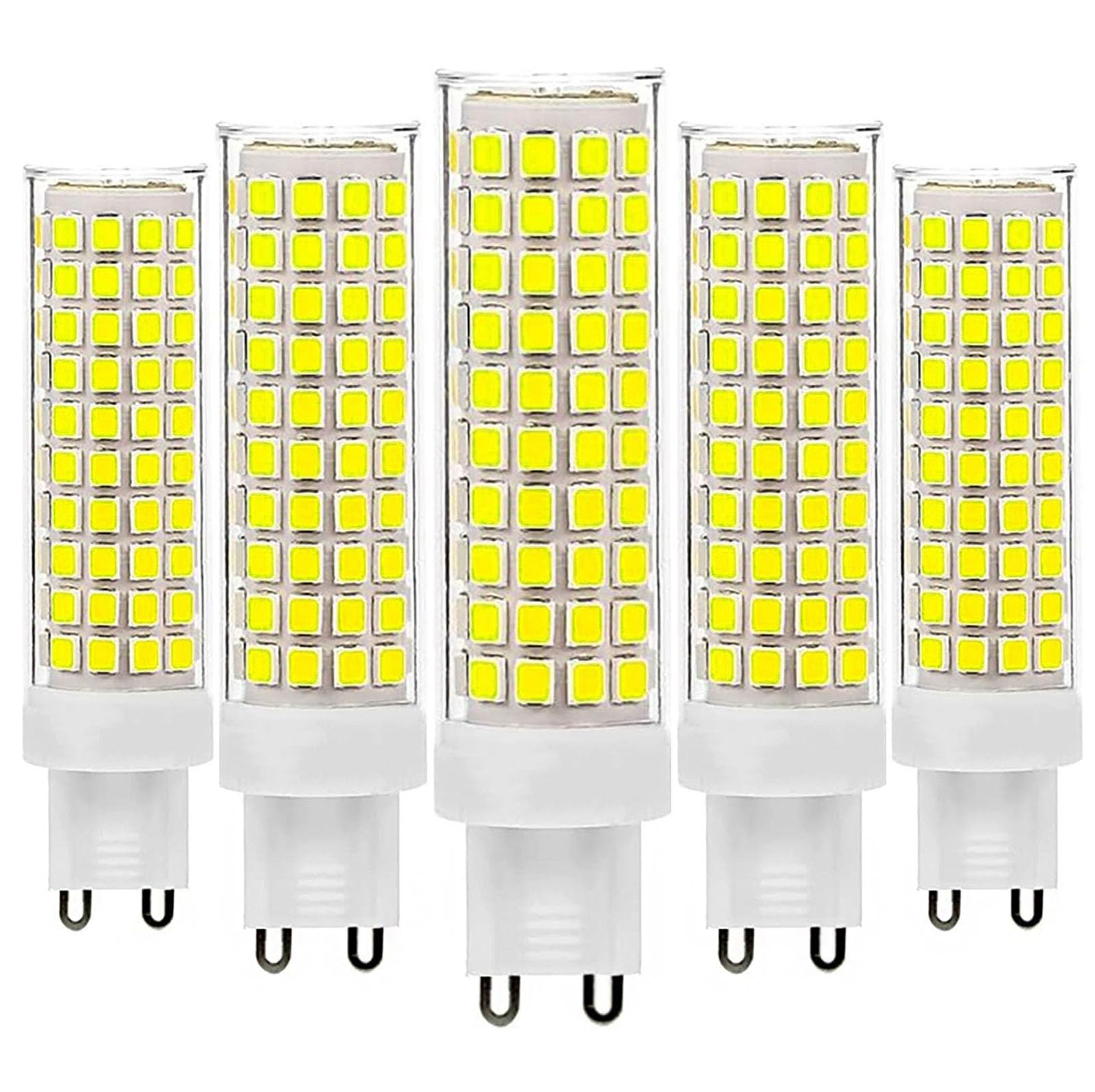 G9 Led Bulbs 15W Equivalent 150W No Flicker Energy Saving (CRI) >80 for Chandelier Ceiling Light Table Lamp for Indoor Home and Office Use Non-Dimmable(Cool White 6000K)
