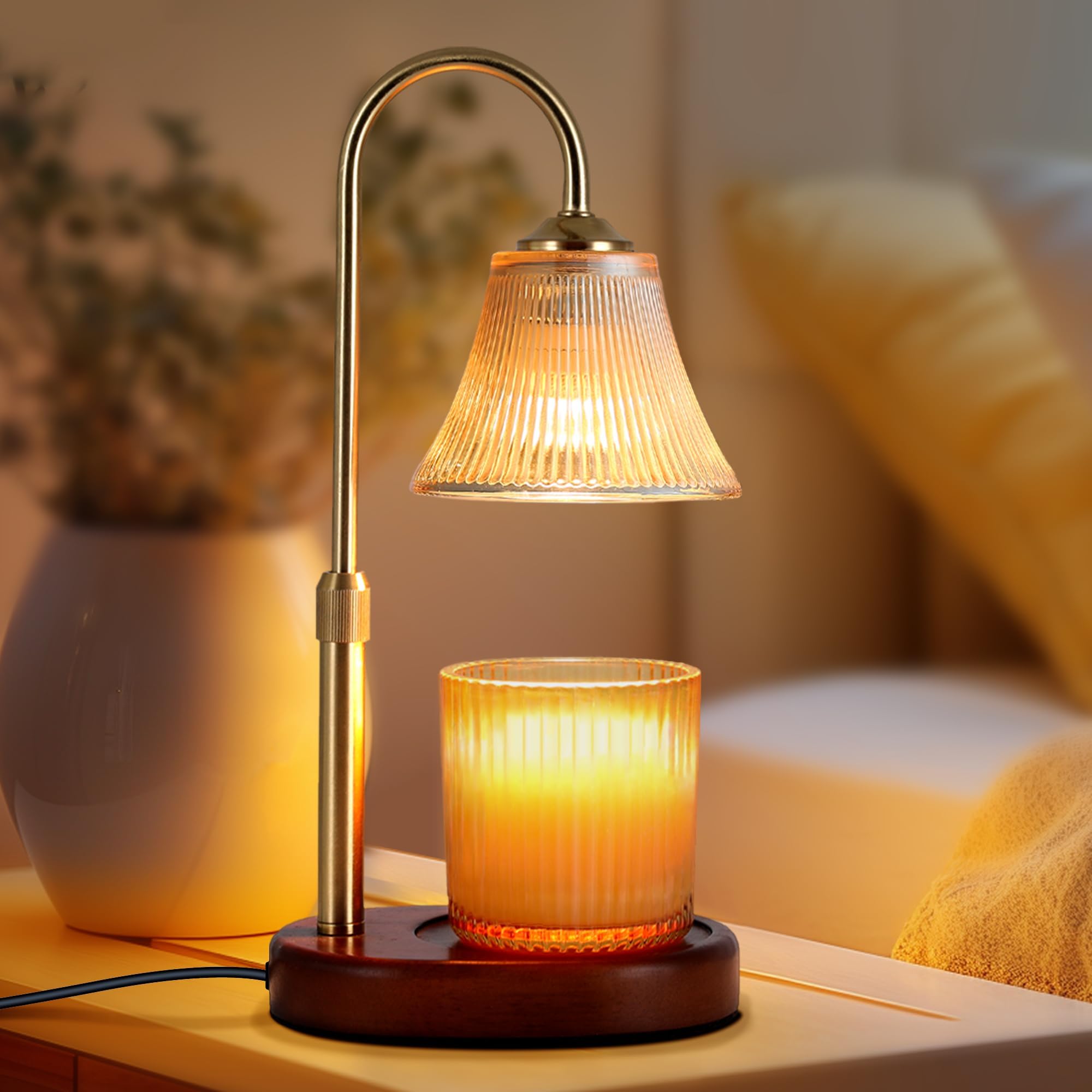 Rundik Candle Warmer Lamp, Electric Candle Lamp Warmer with
