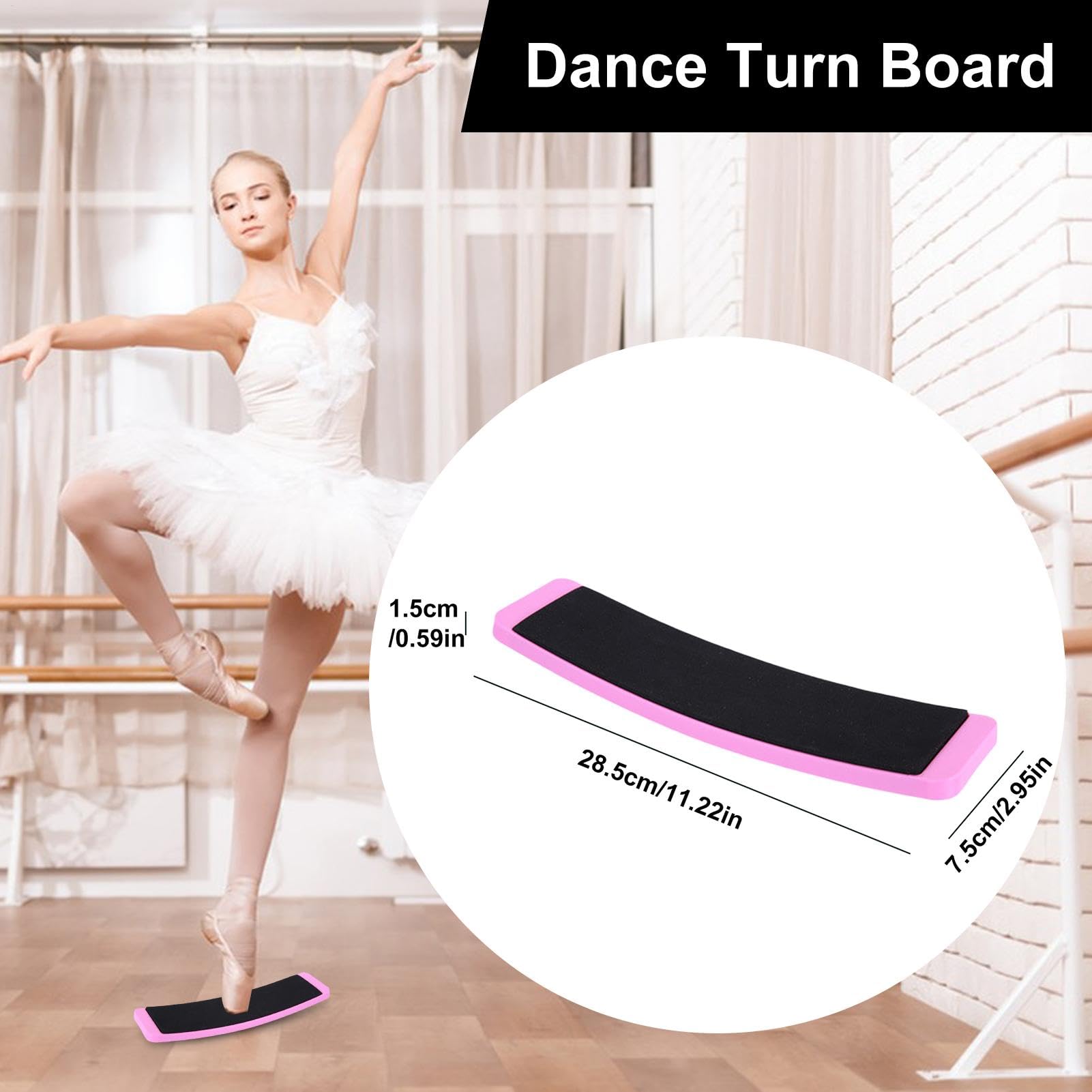 Board for Dancers - Ballet Pirouette Spinner Disc, Unique