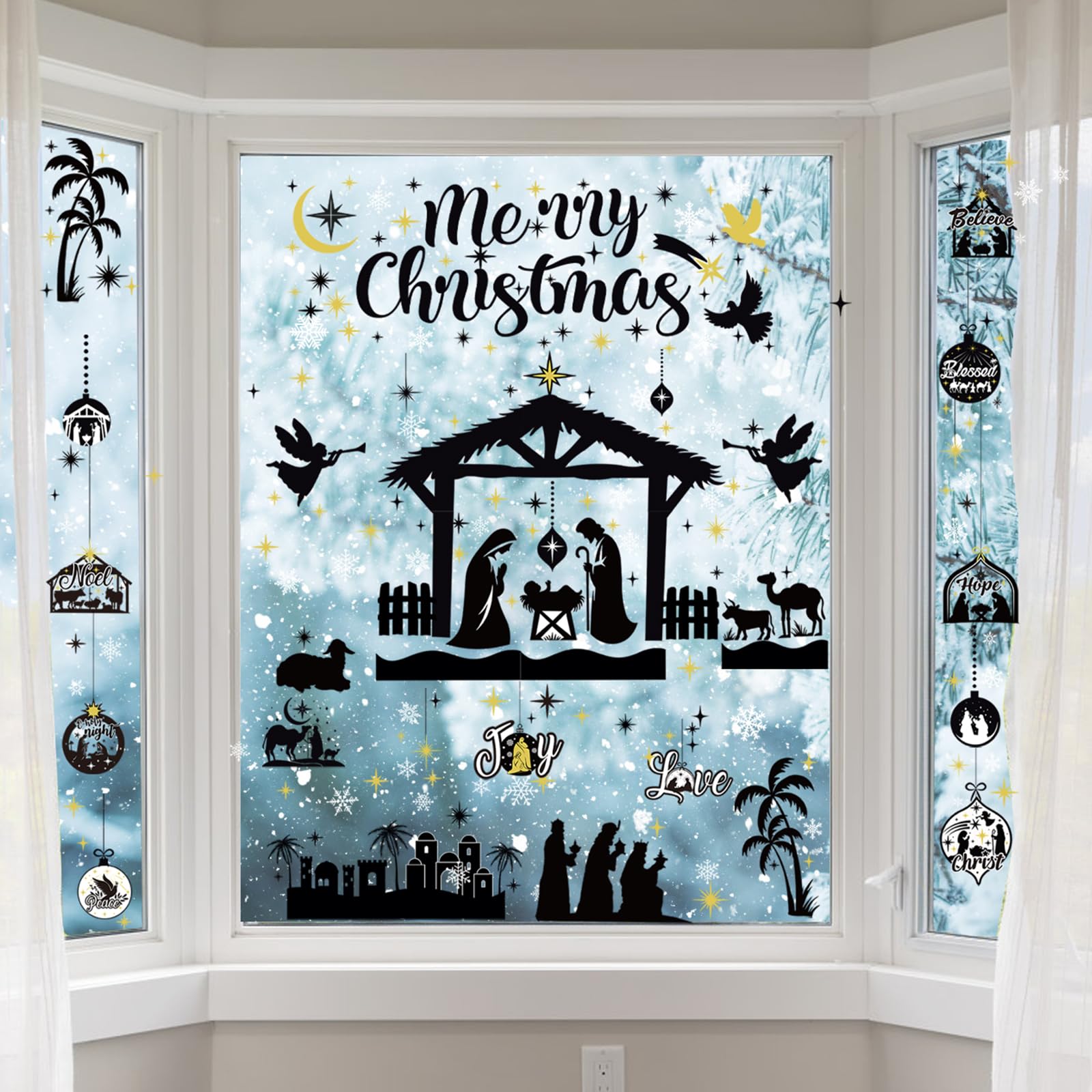 Déco de Noël : Nos idées pour décorer vos fenêtres à Noël
