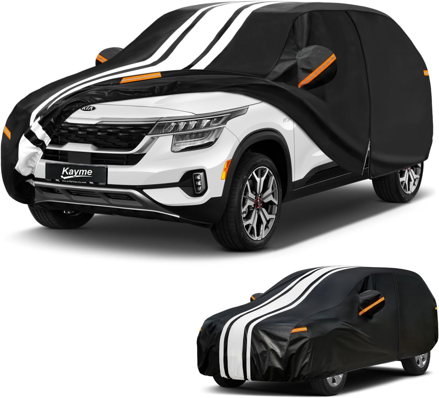Kayme Heavy Duty Car Cover Custom Fit for Kia Seltos (2019-2026)