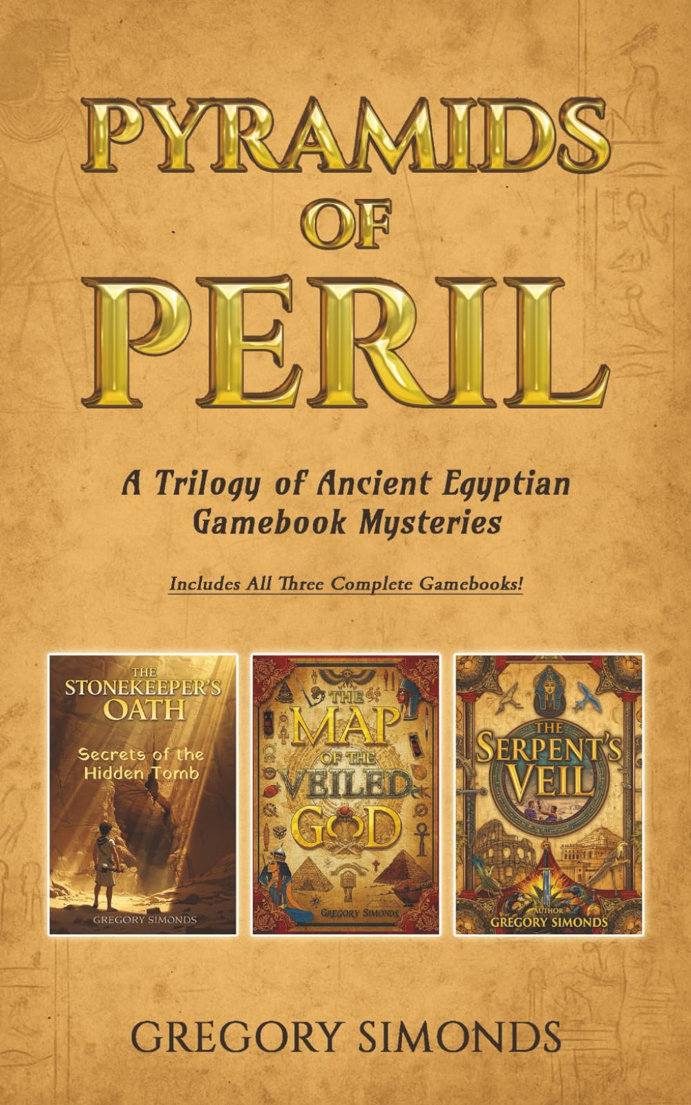 Pyramids of Peril: A Trilogy of Ancient Egyptian Gamebook Mysteries (Select Your Own Adventure)