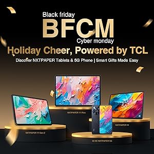 TCL NXTPAPER 11 Gen 2 Android Tablet, 11" Drawing Pad & Digital Notebook, Stylus & Flip Case Included, NXTPAPER 4.0 Display, Android 15, AI Tools, 6+6GB RAM, 64GB Storage, 8000mAh Battery, Gray