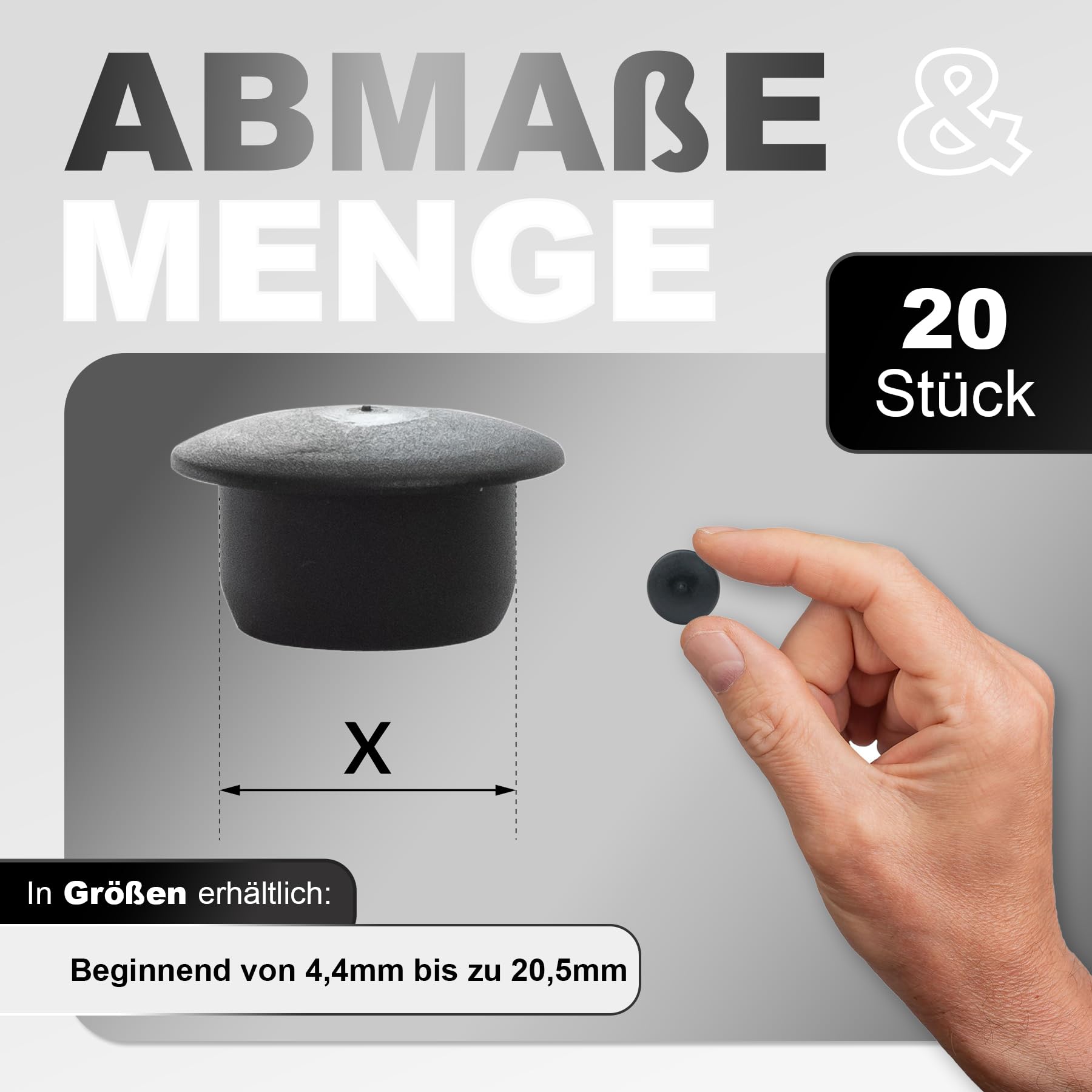 Concave classic drukknop voordeelset 6st, geel - (Voordeel)sets