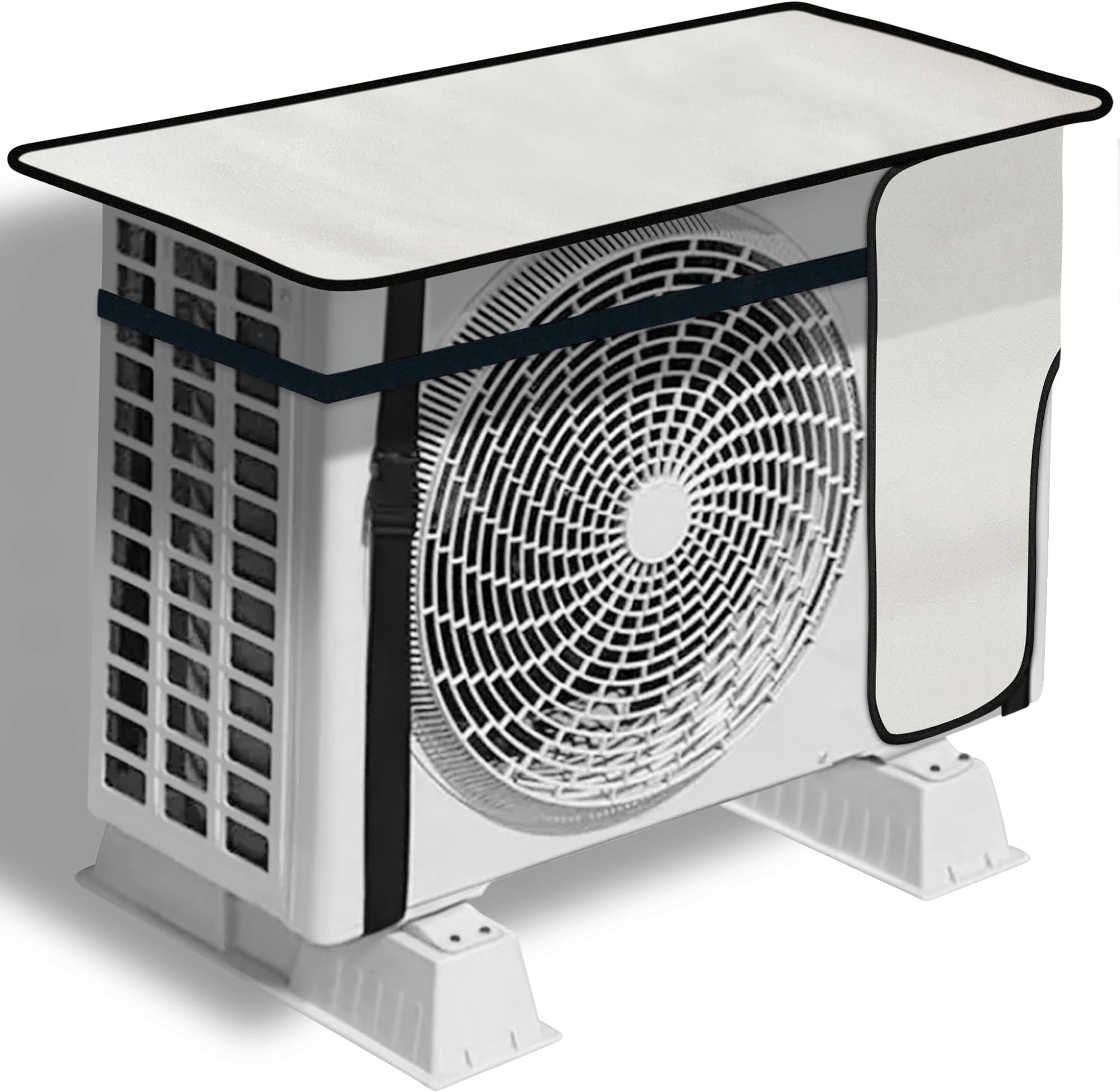 Axmon® Ac Outdoor Unit Protector Split Ac Protector For Heat And Sun Proof | Heat Insulated Protection From Sun | OutDoor Unit Cover For Sunlight 1 ton (Universal Size)