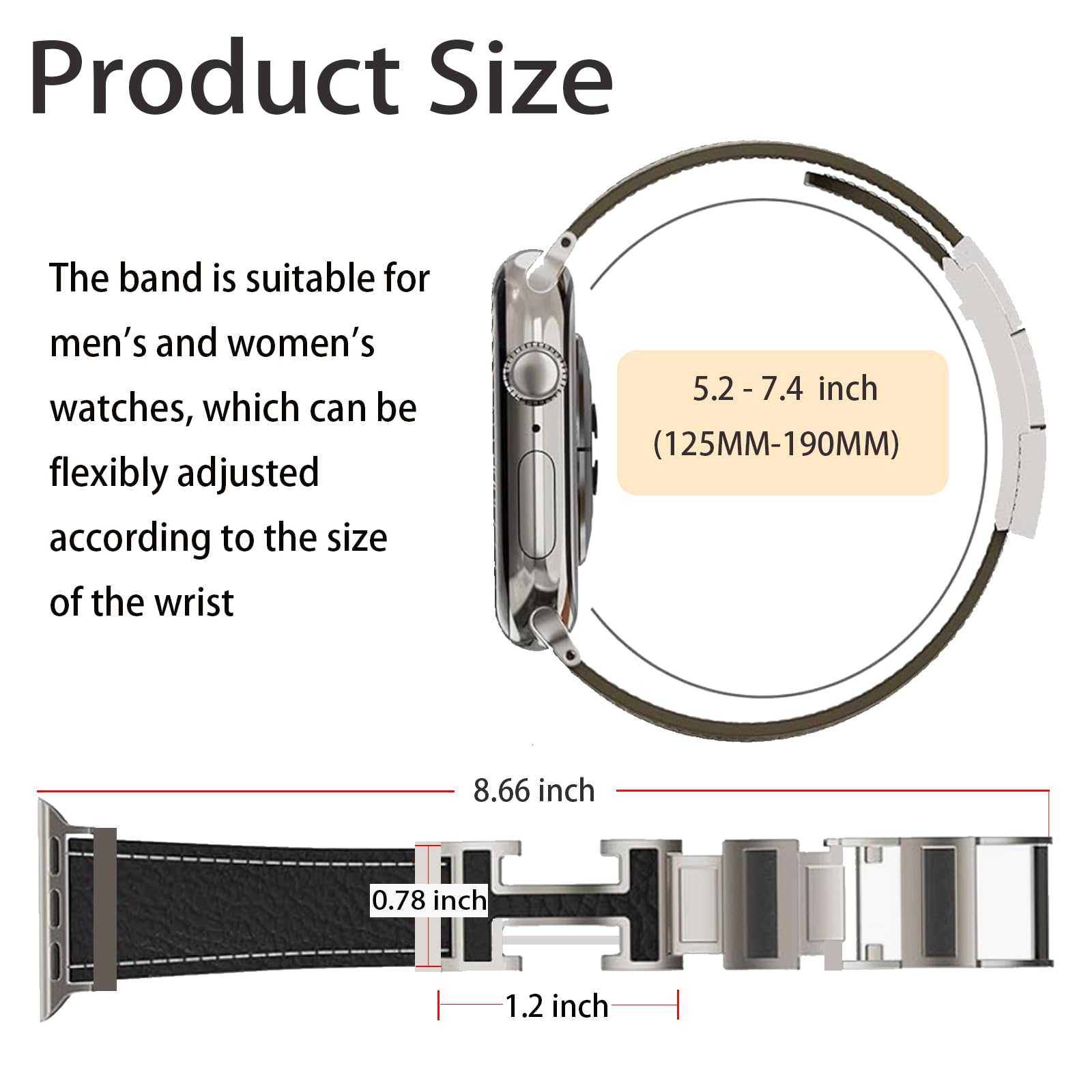 Speidel Twist O Flex Expansion with Genuine Stones 11-14mm