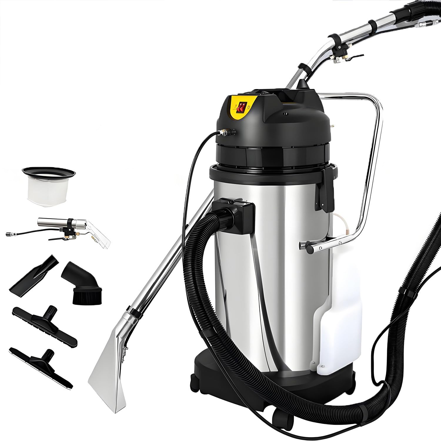 Macchina Pulizia Pavimenti Multiuso,Professionale Commerciale Spruzzatrice Tappeti,Macchina Pulizia Tappeti,Tendes & Divani,Aspirapolvere Liquidi & Solidi 30L