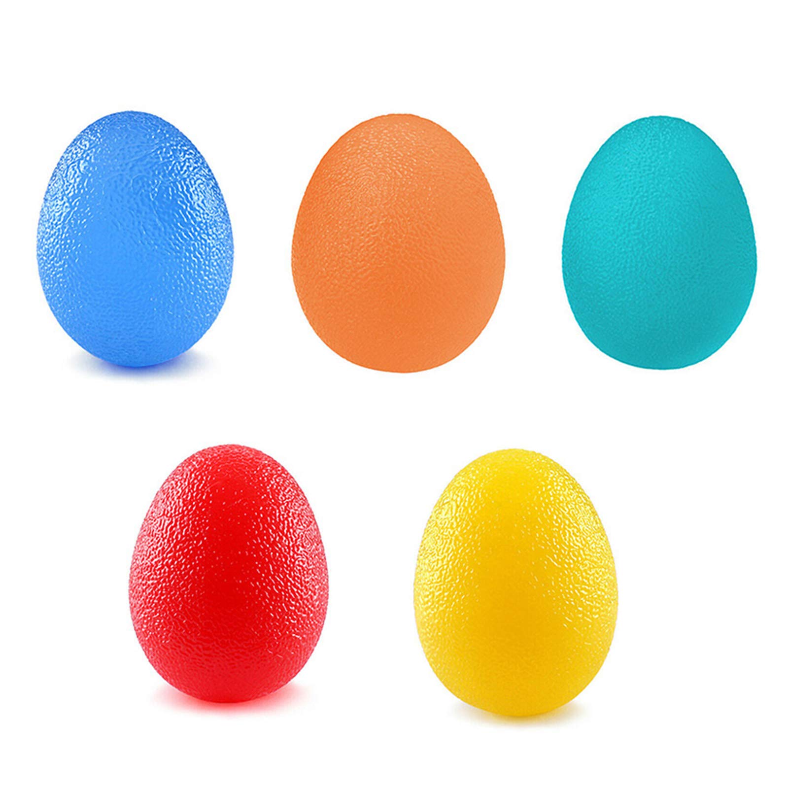5Pcs Hand Therapy Finger Exercise Grip Ball Egg Shape Strength Trainer Squeeze Stress Relieve-picture-41