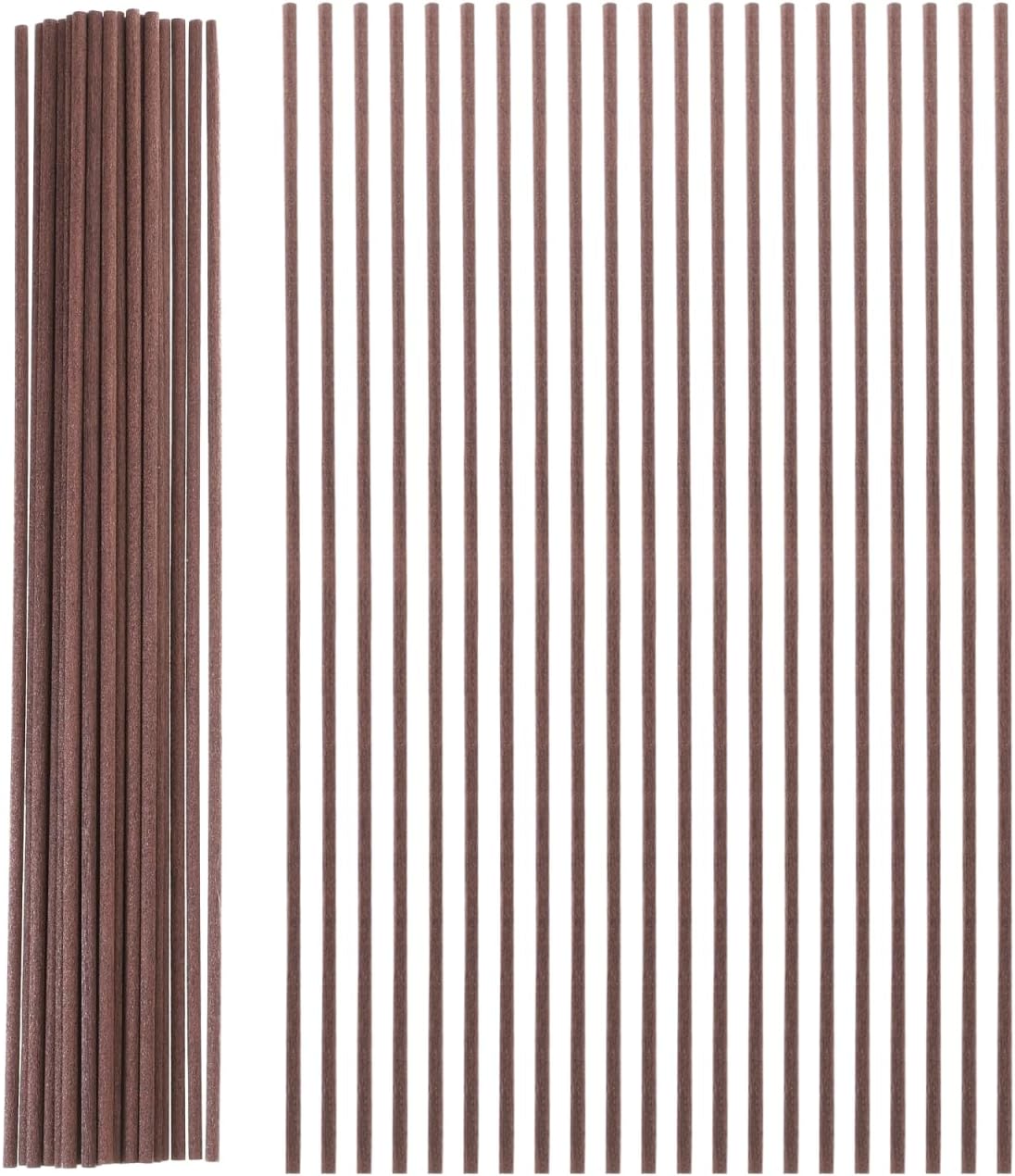 EXCEART 30pcs Essential Oil Reed Diffuser Fragrance Diffuser Sticks Oil Duffuser Stick Replacement Rattan Reed Sticks Aroma Diffuser Sticks Essential Oil Sticks Reed Stalk Bamboo Indoor
