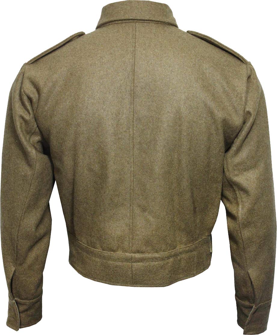 Tunique militaire de l'armée britannique 37 - Repro de la Seconde Guerre mondiale