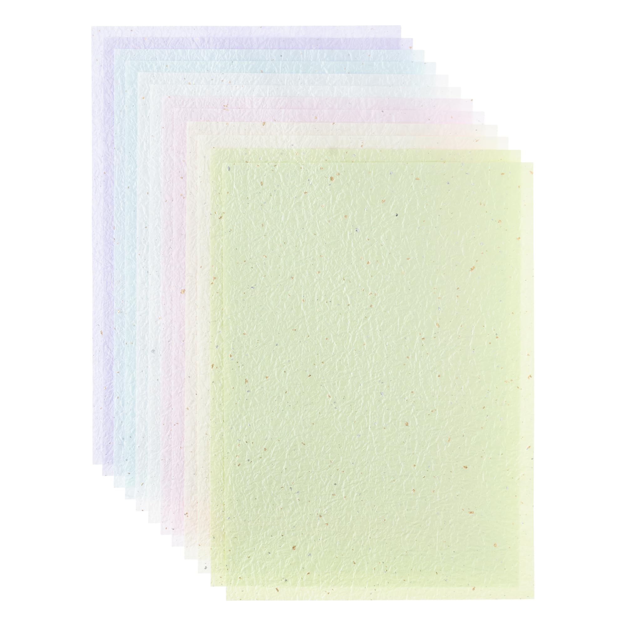Pastel Momi Washi Paper, B4 12-Sheet Assortment