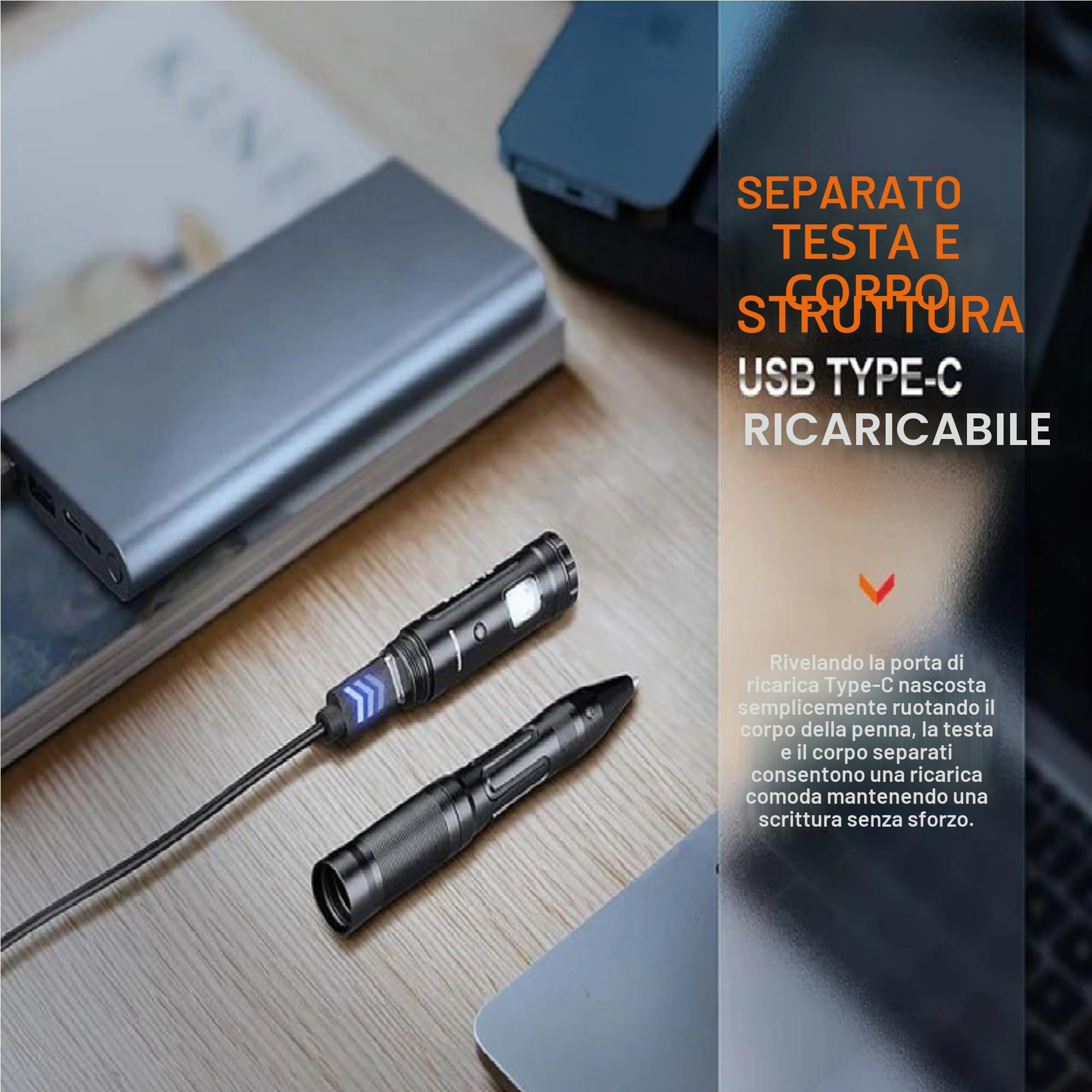 Fenix - Penna tattica T6 Halberd v2 Pen Light