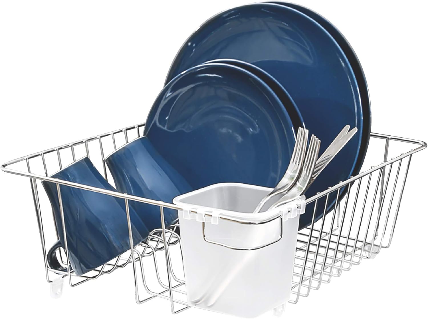 Buy Smart Design Dish Drainer Rack Small In Sink or Counter Drying
