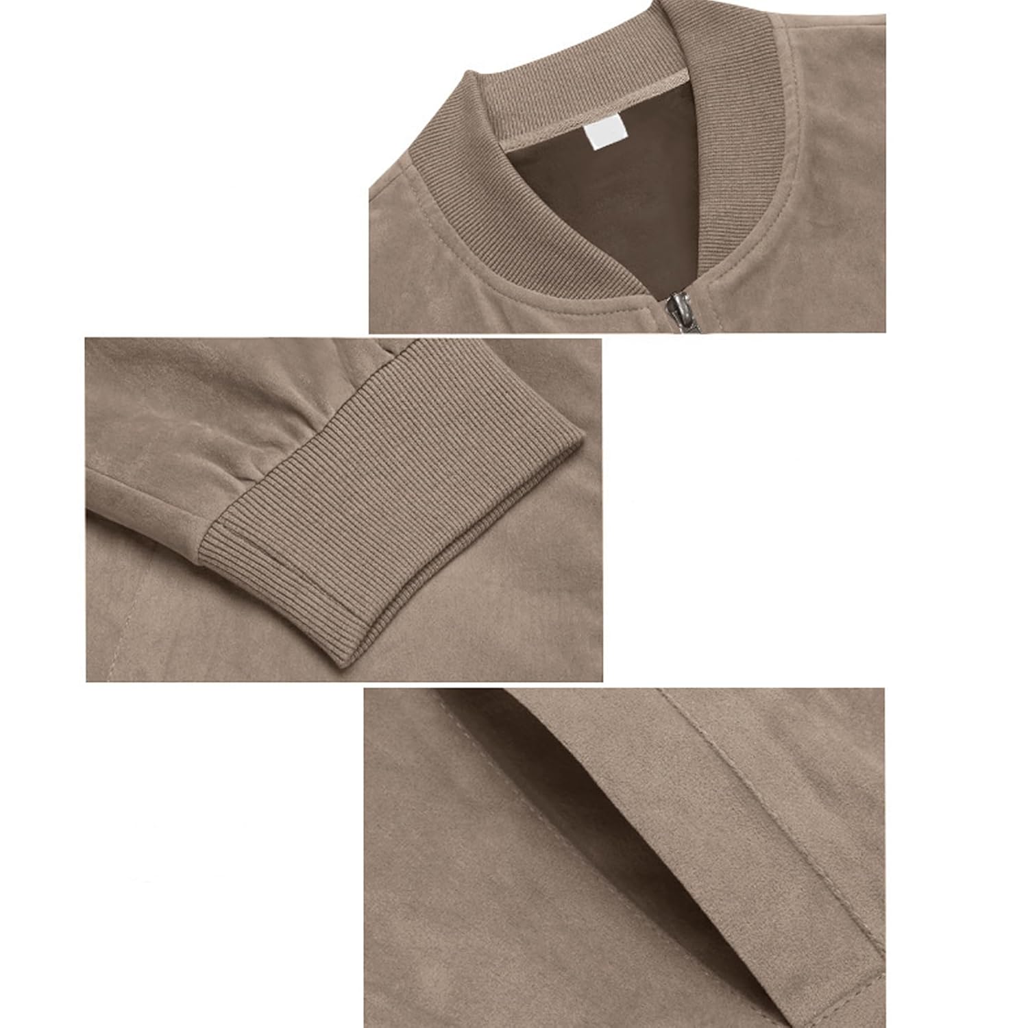 Letuwj Jaqueta bomber masculina de camurça, casual, retrô, com zíper, leve, vintage, outono com bolsos em promoção! Veja a oferta e mais achadinhos de Jaquetas & Casacos 6 Hoje é o melhor dia para comprar Letuwj Jaqueta bomber masculina de camurça, casual, retrô, com zíper, leve, vintage, outono com bolsos com aquele preço maroto! Promoção! Aproveite a oferta! 6