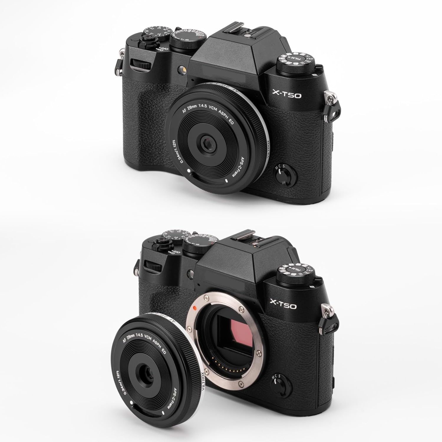 Detailed features of the VILTROX 28mm F4.5 XF Pancake Lens