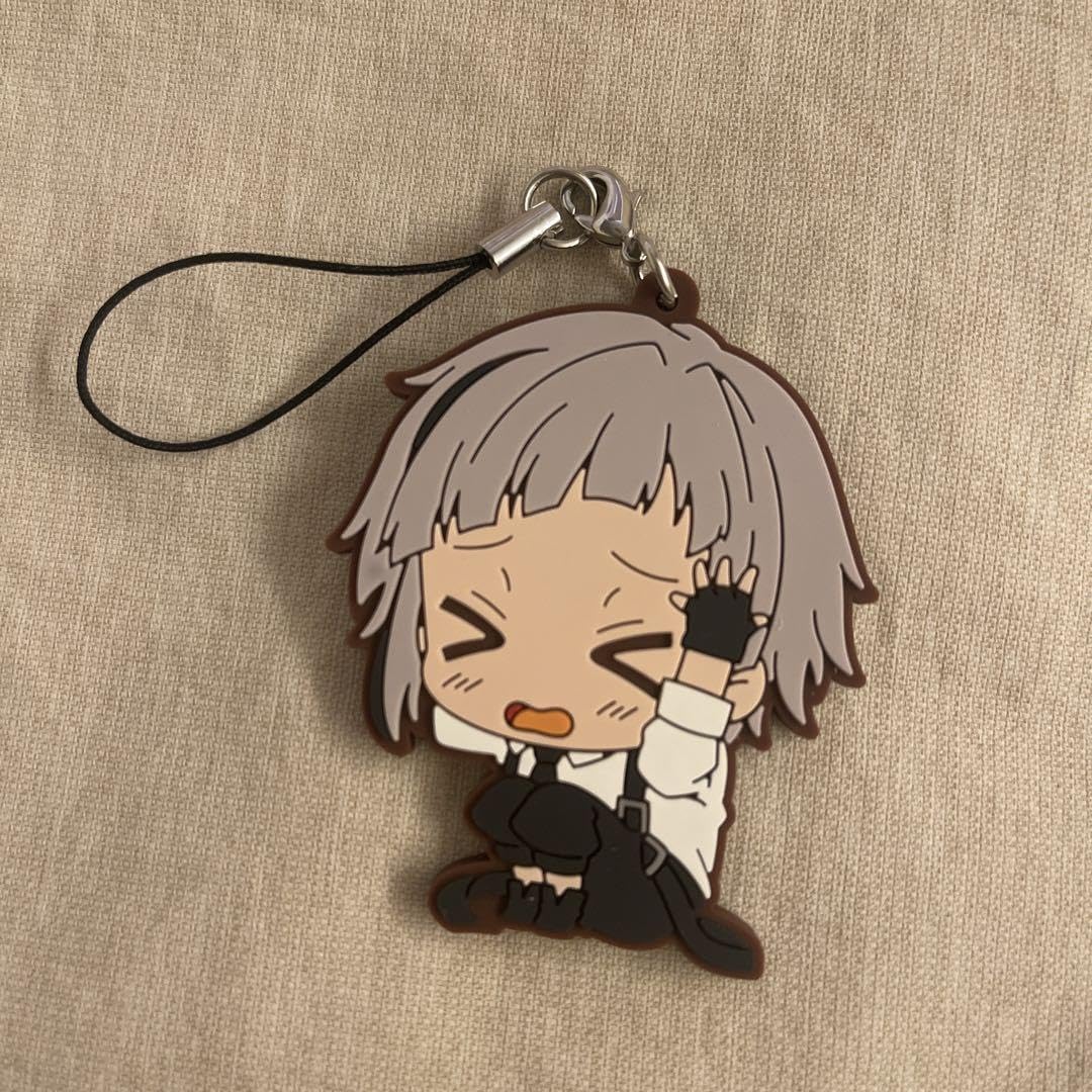 文豪ストレイドッグス 中島敦 ラバーストラップ 文スト➁《中島敦 ラバーストラップ 色々》の通販 by 時間外労働