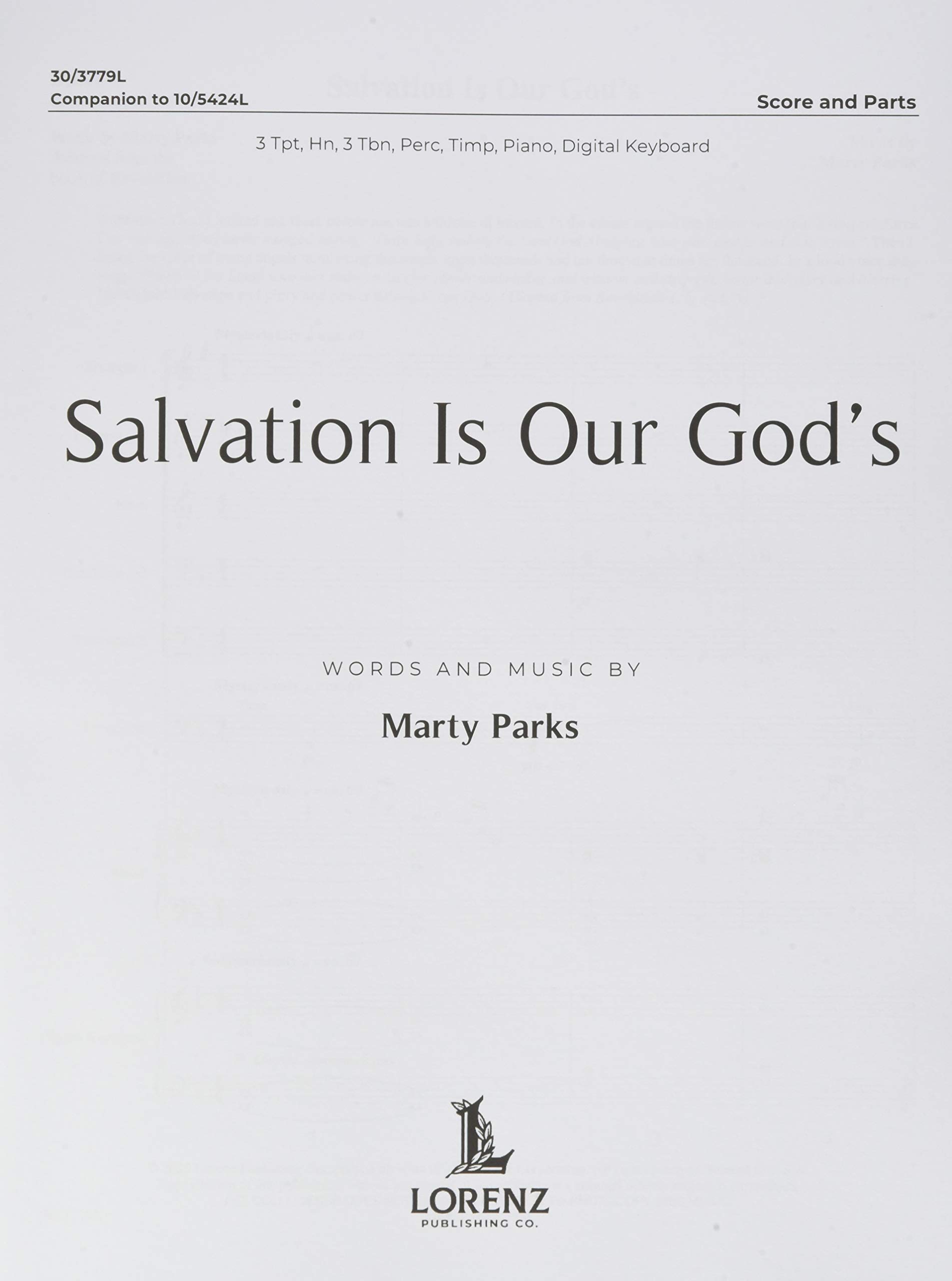 Salvation Is Our God's - Instrumental Ensemble Score and Parts