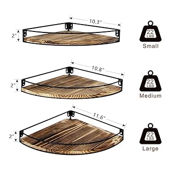 回転式オーガナイザー 壁取り付けコーナーシェルフ　2個セット 回転式オーガナイザー 壁取り付けコーナーシェルフ 2個セット - メルカリ