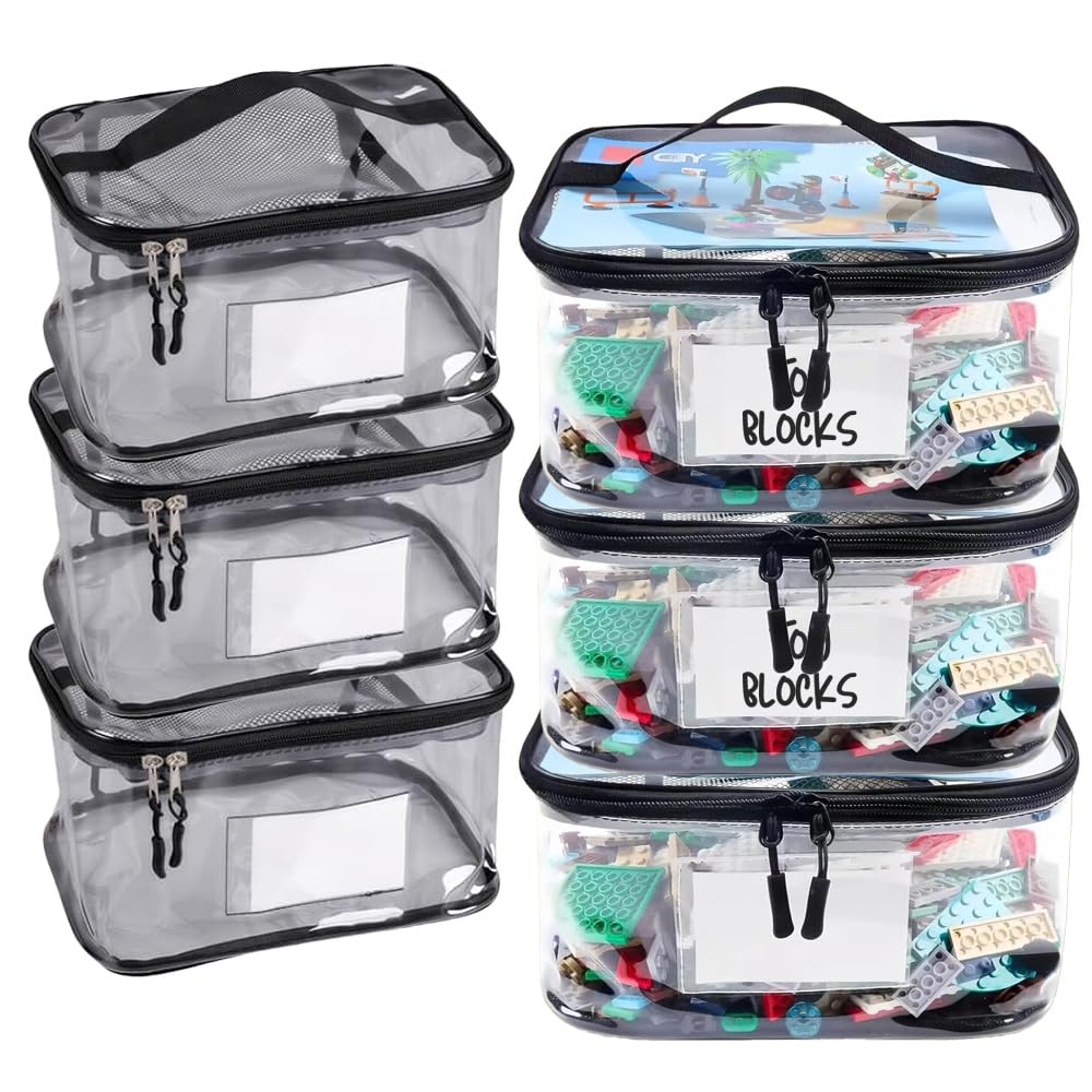 Sacs de rangement pour jouets étanches en PVC de 24 cm pour organiser les sorties en famille