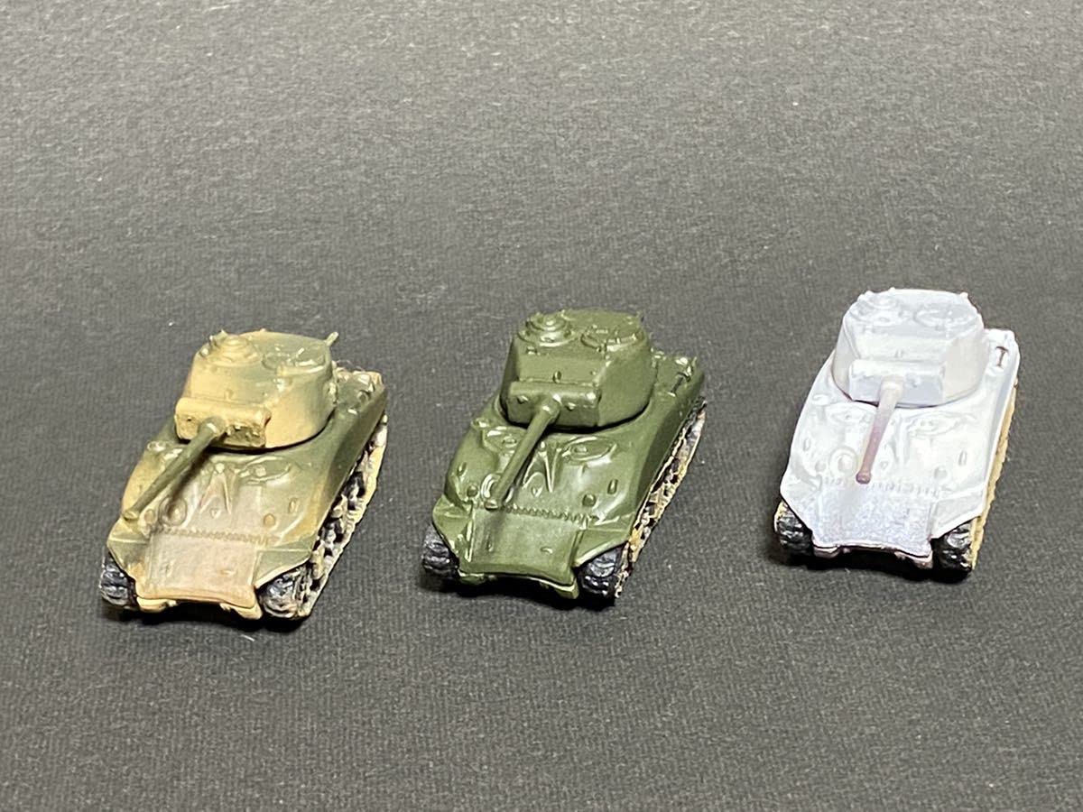 Amazon.co.jp: WTM1 1/144 M4A1/76シャーマン 3種類セット 単色迷彩