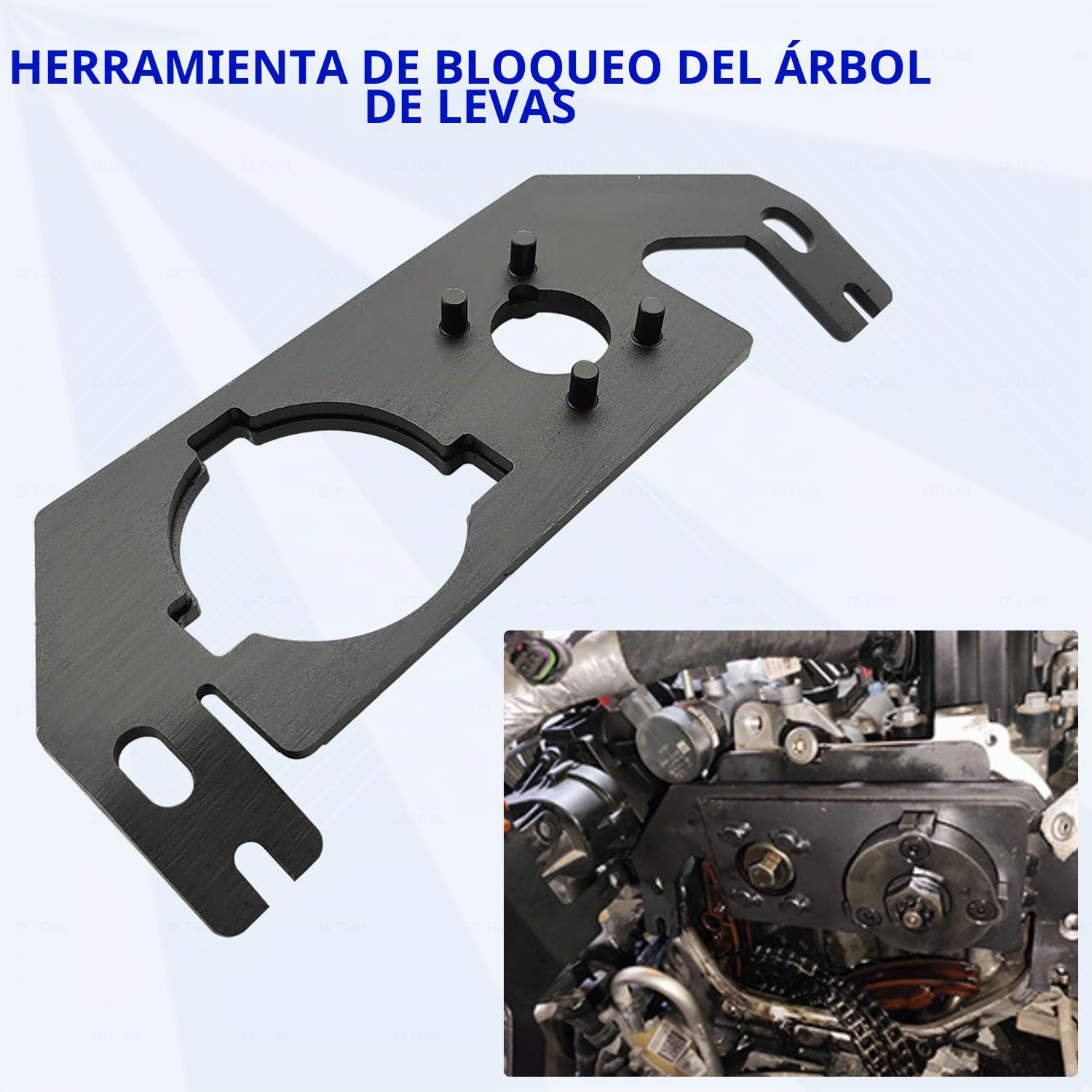 ZKTOOL Kit de Herramientas de Sincronización de Bloqueo del Árbol de Levas Adecuado para Diésel Land Rover Jaguar Aurora 2.0T, Equivalente a OEM JLR-303-1631, JLR-303-1630, JLR-303-1625