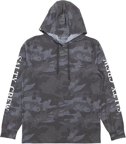Salty Crew Deckhand Hood Tech Tee - Hombre