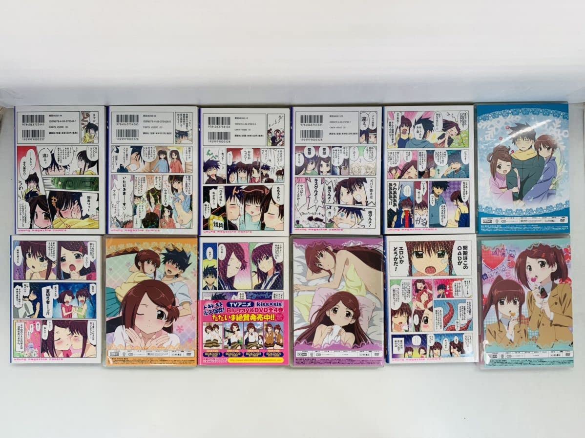 キスシス KISS✕SIS コミック 限定版付属DVD CD オマケ セット Amazon.co.jp: kiss×sis キスシス 全4枚 第1話～第12話 レンタル