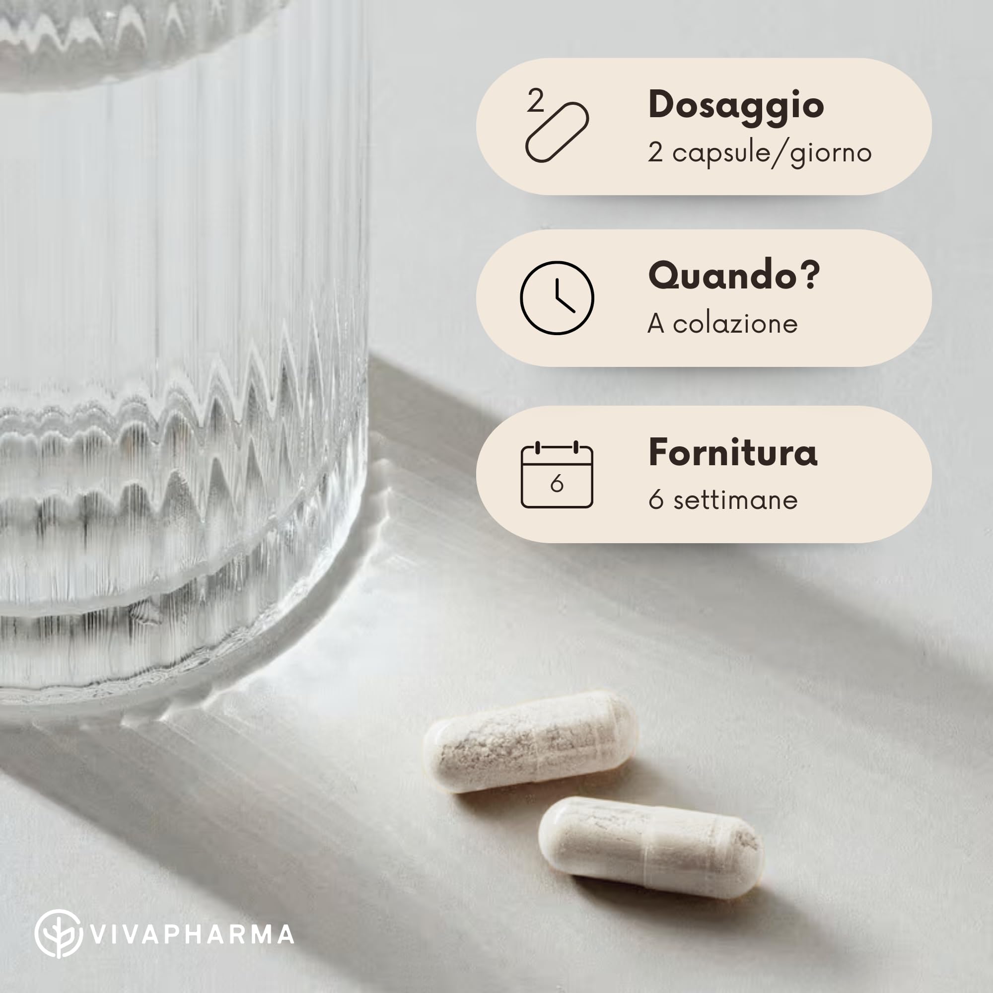 Nootropico Naturale - 90 capsule - con Ginkgo Biloba e Bacopa Monnieri - Integratore Memoria e Concentrazione - Made in Italy