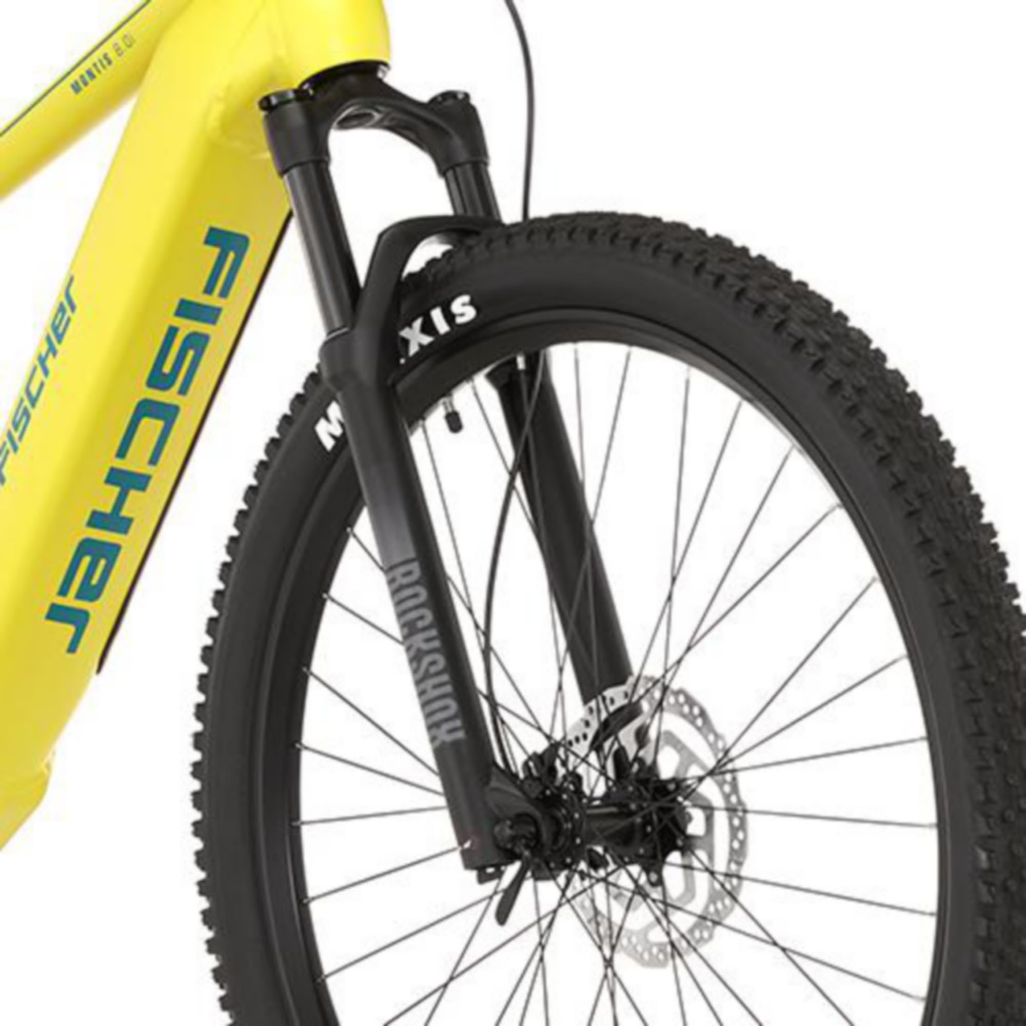Fischer Montis 8.0i - Bicicleta eléctrica de montaña eléctrica para Hombre y Mujer, Motor Central, 90 NM, batería de 36 V