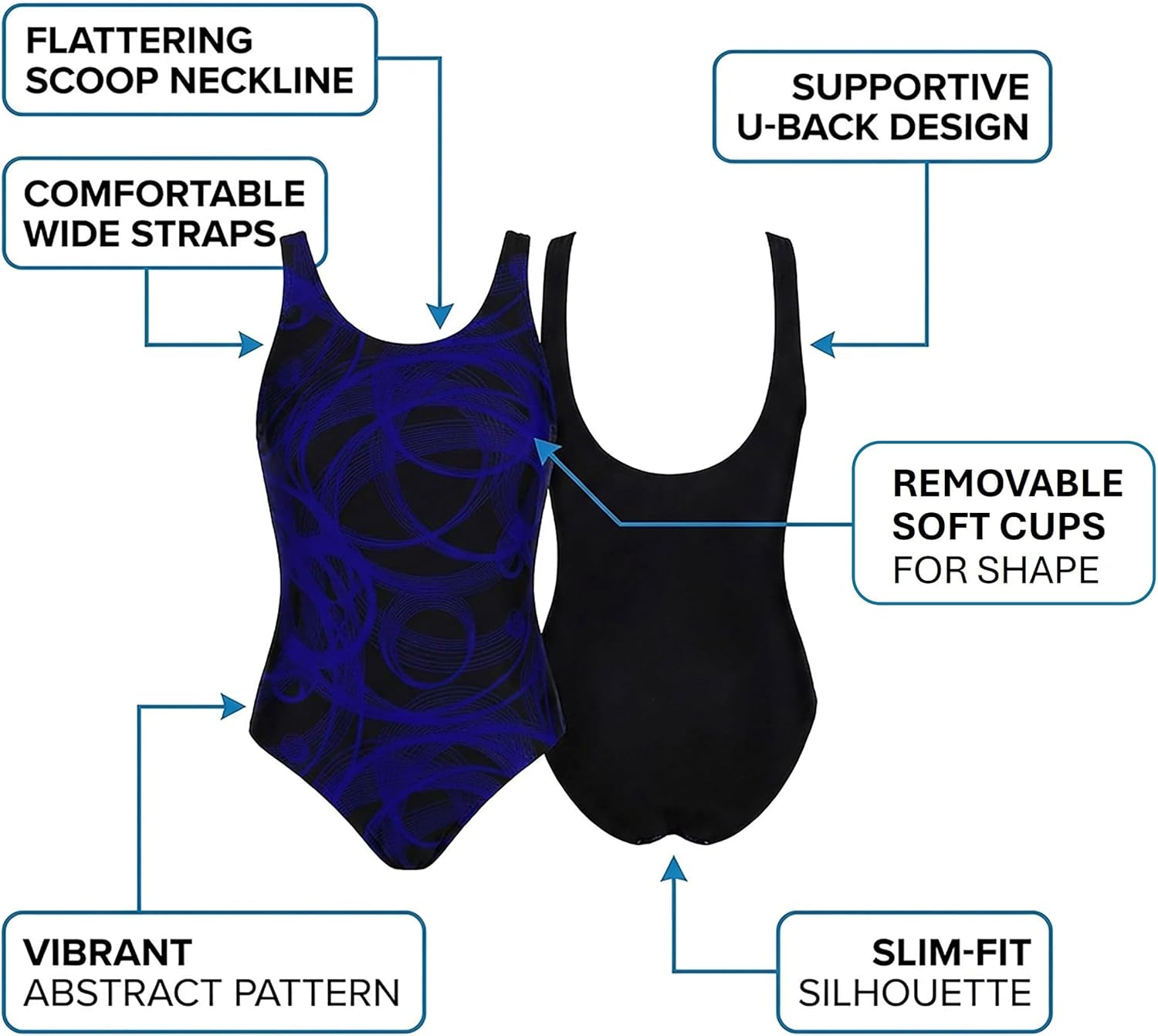 Adoretex Female Surfire Lap Swimsuit (FS007)