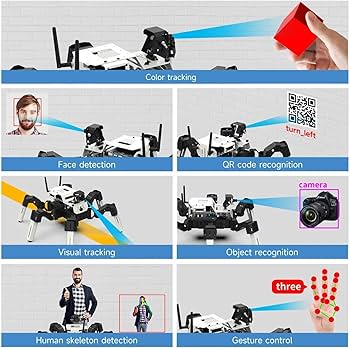 ヒューマン6脚ロボットキット
