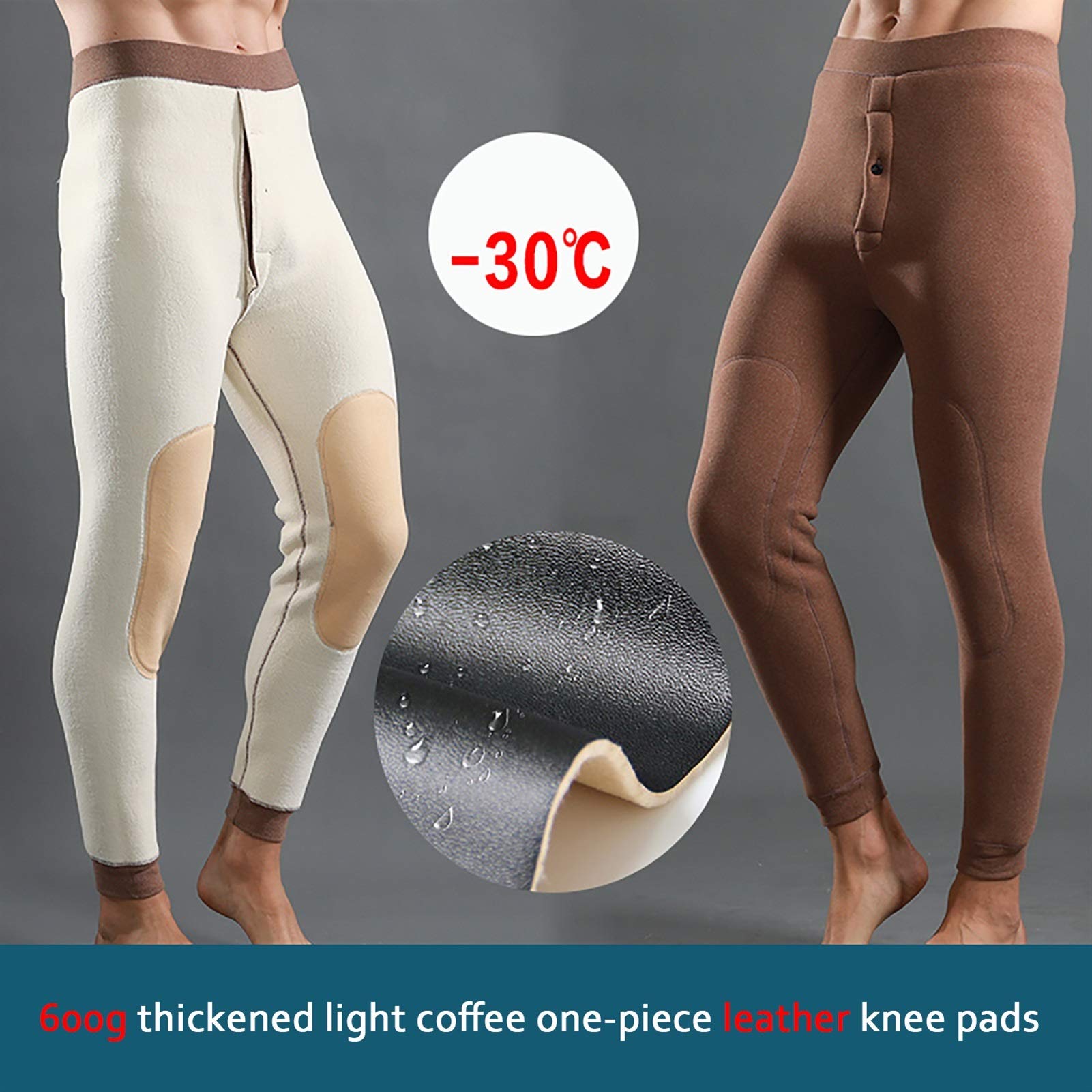 G&F Pantalones Térmicos Long John Hombres Capa Base Pantalones Leggings Invierno Pantalones Interior