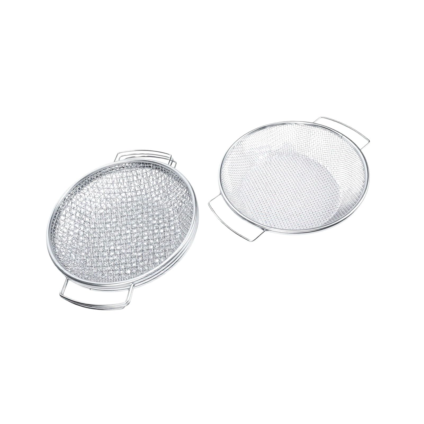 Hyuduo Juego de Tamiz de Tierra con Asa, Malla de 1/8 3/8 para Cubo de 5
