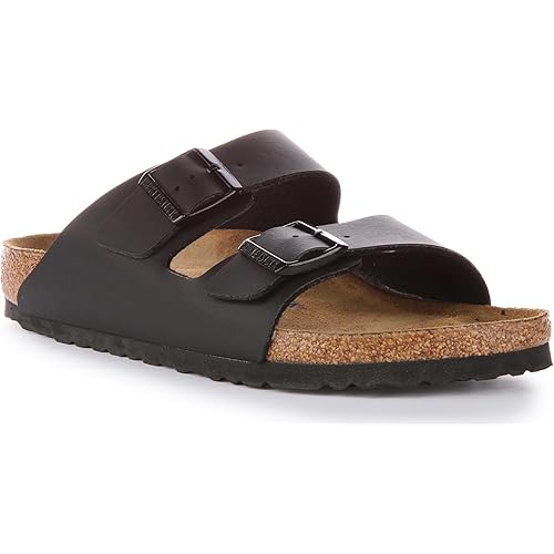 BIRKENSTOCK Women's BIRK-551253 Arizona Sandals, Black, 36