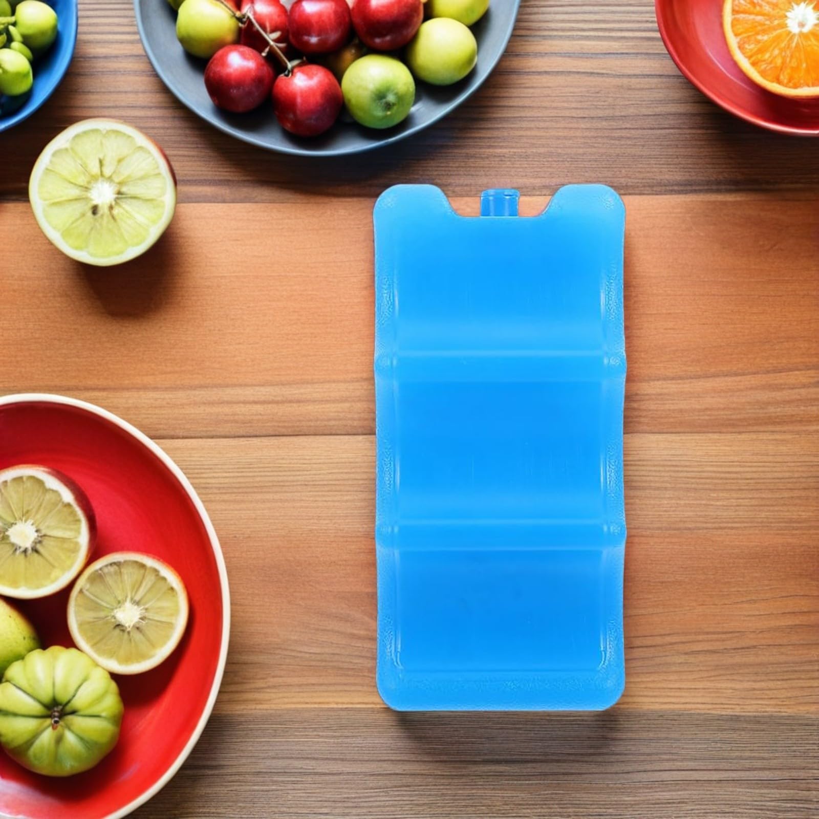 Toyvian 2 Piezas Acumulador de Frío Azul para Nevera Portátil de 600 Ml Ajuste Hermético y Fácil Mantenimiento Adecuado para Uso en Dormitorio y Oficina
