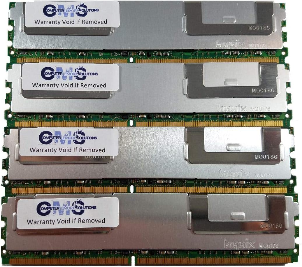 CMS 8GB (4X2GB) DDR2 5300 667MHZ ECC Fully BUFFERED DIMM Memory Ram Upgrade Compatible with Dell® Poweredge 2950 Ddr2 Fully for Server Only - B119