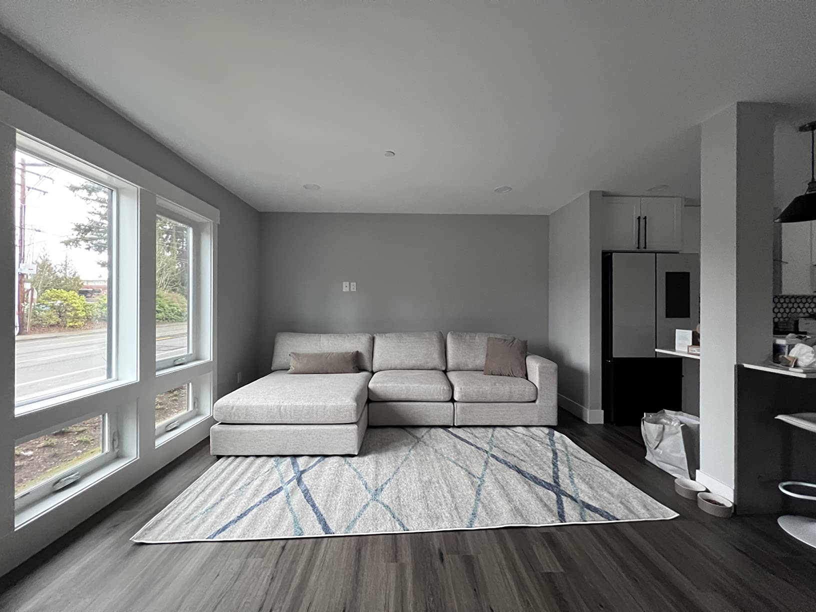 3/mo Finance nuLOOM Contemporary Thigpen Accent Rug, 2' x 3', Dark