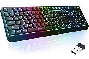 KLIM Chroma Wireless Gaming Keyboard RGB: The Ultimate Key to Victory