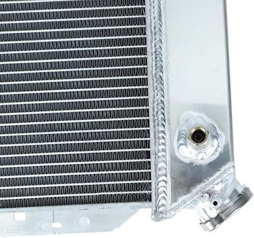 Miniatura 411 de Radiador de aluminio AA5052 de 3 filas compatible con Dodge Ram 2009-2021 1500 2500 3500 4000 V6 V8 Pickup AT/MT 3 filas,1 fila,Ventilador