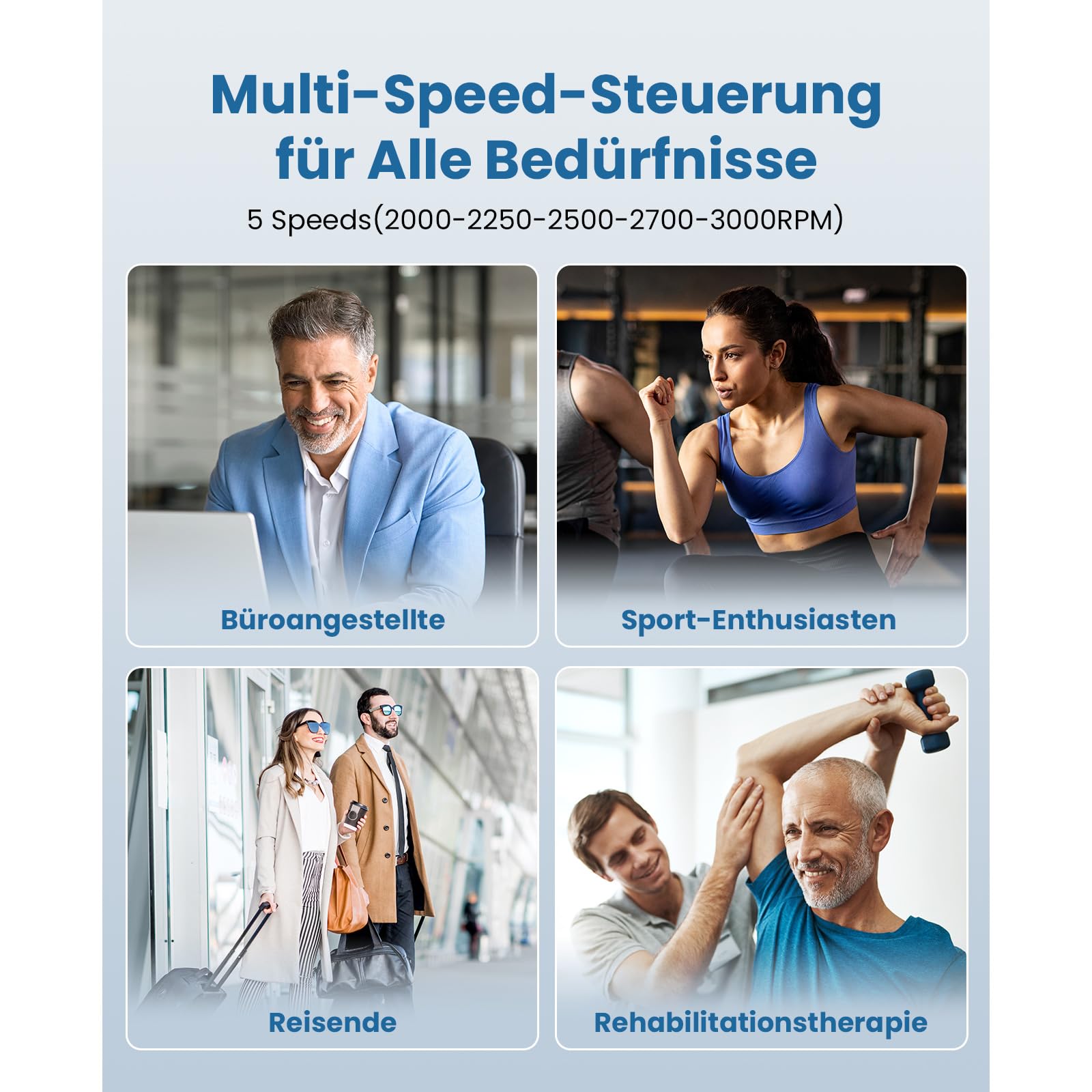Mini Massagepistole mit Wärmefunktion, Bob and Brad M7 Plus Massage Pistole mit 9 mm Amplitude, 0,4kg Leise Massage Gun Massagegerät für Sporterholung & Muskelschmerzlinderung, Geschenk