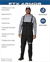Vista 2 de FROGG TOGGS Baberos de pesca FTX Armor Premium impermeables para lluvia para hombre