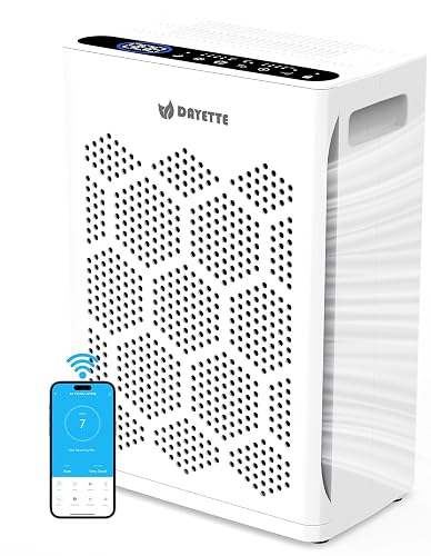 DAYETTE HEPA 14 Air Purifier with WiFi and Fragrance (2400 Sq Ft)