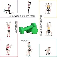 Vista 6 de Balelinko Equipo de gimnasio en casa Entrenamientos Entrenamiento de fuerza Pérdida de peso Pilates Pesos Yoga Sets Pesos Pesos para mujeres