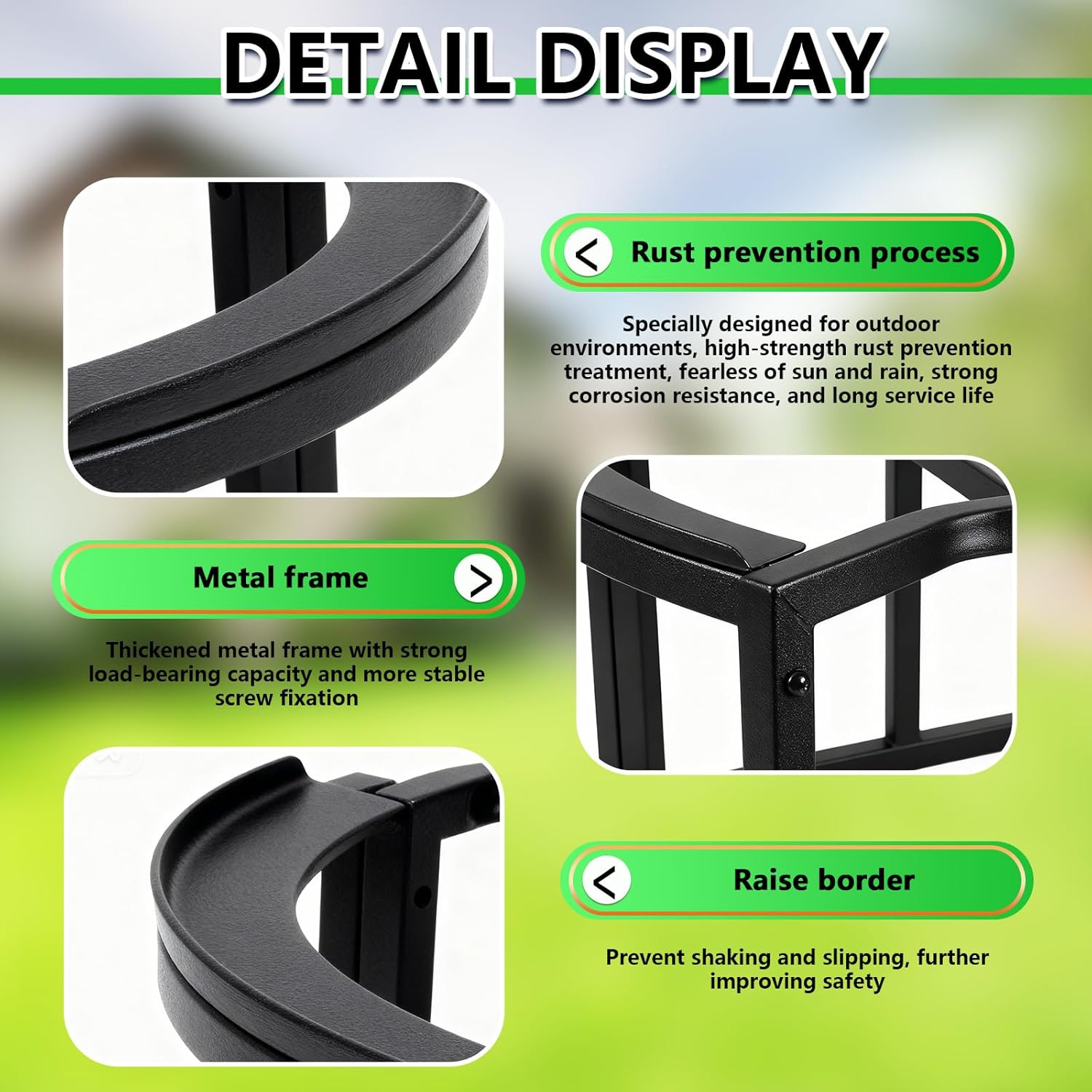 Rain Barrel Stand Heavy-Duty Stainless Steel- Fits 45/50/55 Gallon Barrel,Garden Rain Water Collection Barrel Stand.