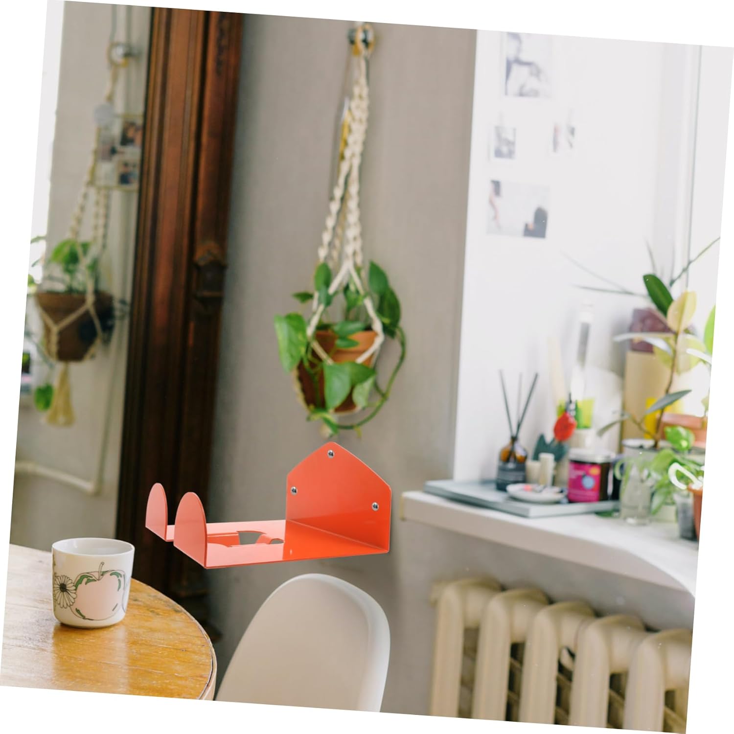 Homoyoyo 1set Heavy Duty Power Tool Hook Wall Mounted Garage Storage Rack for Tools Utility Hanger Organizer for Garden Equipment High Load-Bearing Capacity Elegant Design