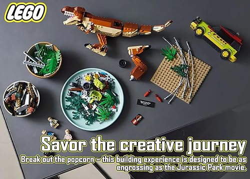 Miniatura 3 de LEGO Jurassic Park T. rex Breakout 76956 (1212 piezas)