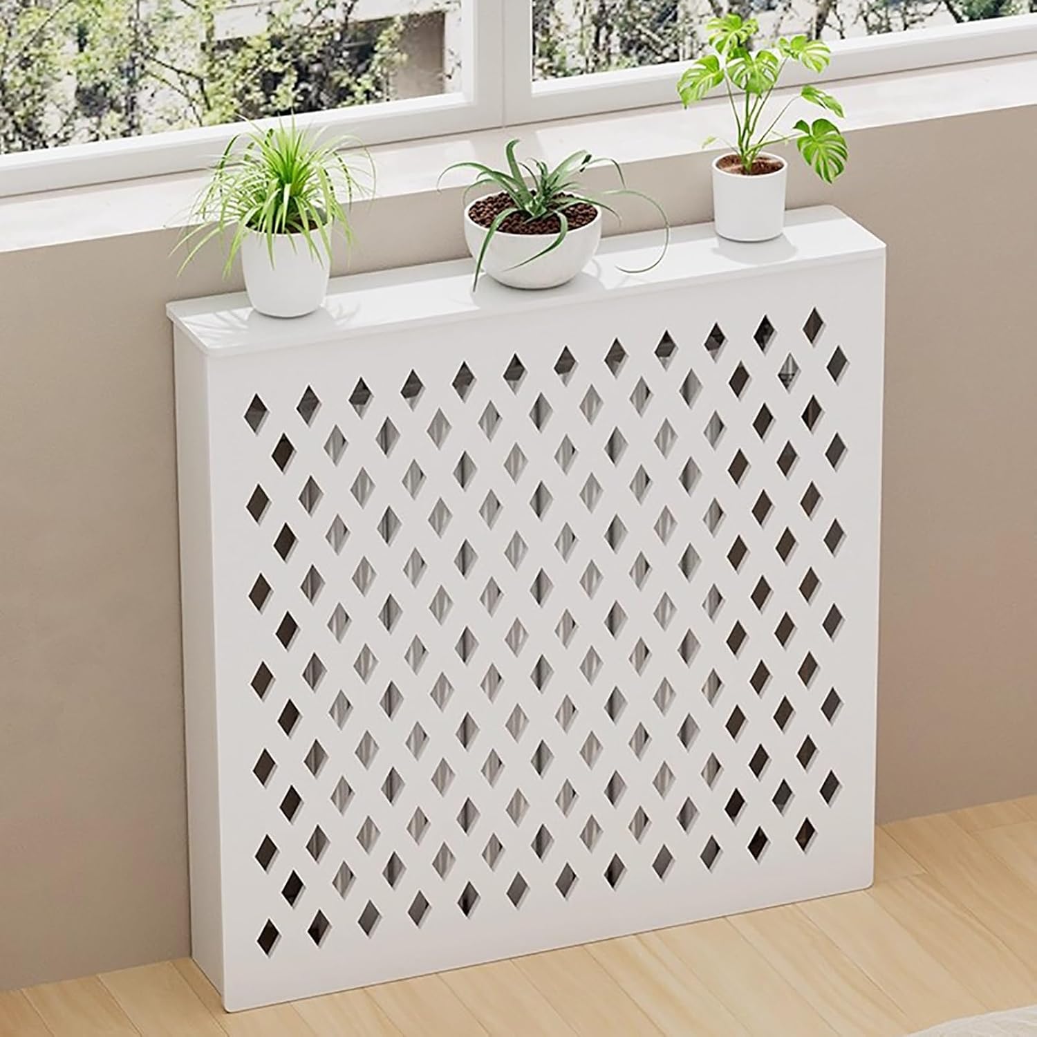 Radiator Cover, Decorative Cabinet for Home, Waterproof Design, Ideal for Living Room, Bedroom, and Bathroom