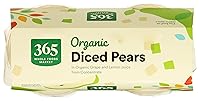 Vista 4 de 365 by Whole Foods Market, Peras orgánicas en cubitos de 4 unidades, 16 onzas