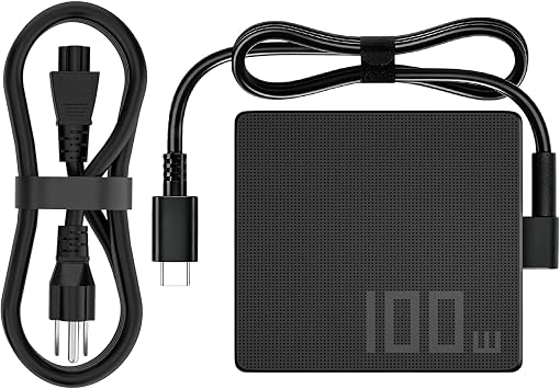 100W USB C Laptop Charger for ASUS ROG Ally Zenbook Chromebook Type C Power Supply