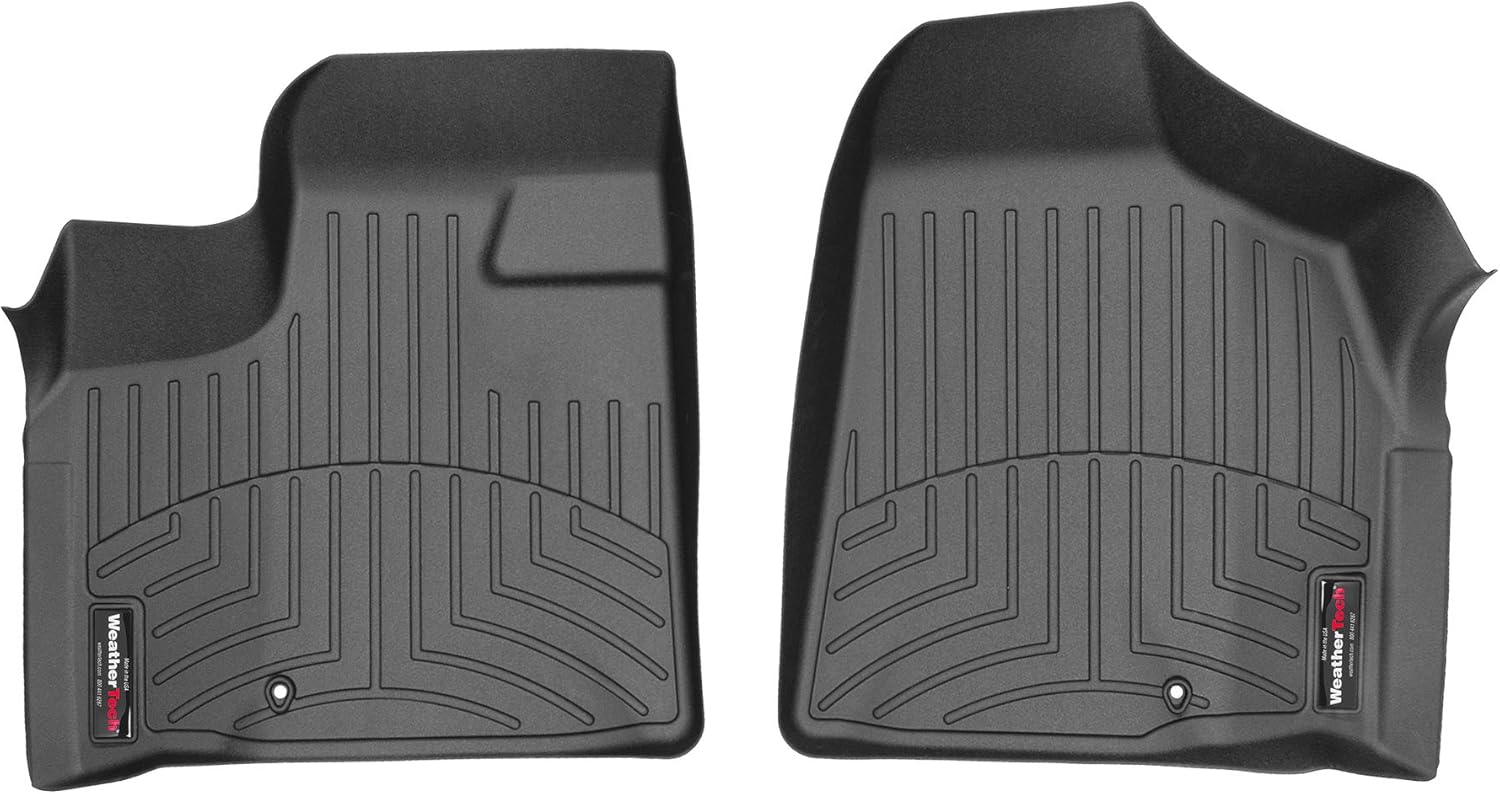 WeatherTech FloorLiner™ DigitalFit®; Gray; Rear; 2 Piece; | WeatherTech